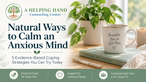 5 Natural Ways to Calm Anxiety blog post article